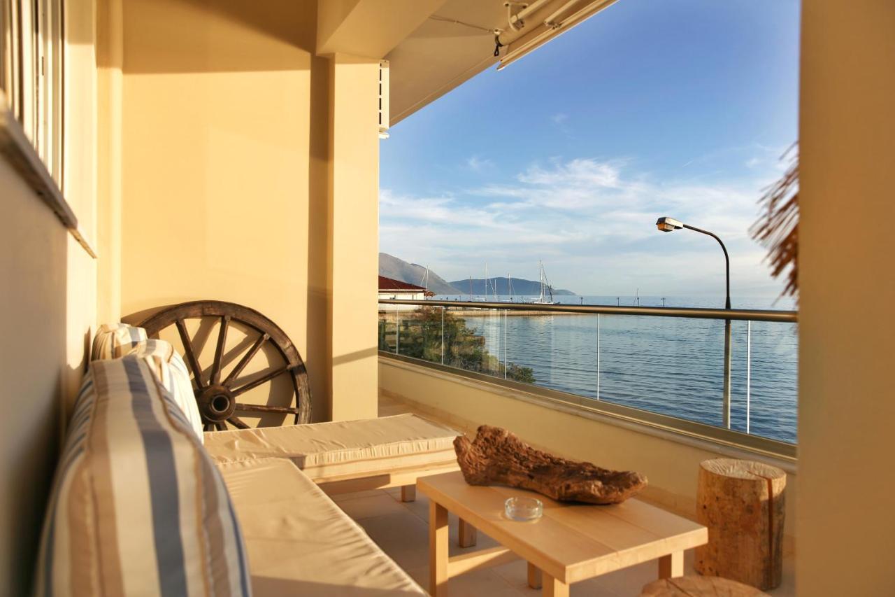 Boho Beach House In Itea-Delphi Екстериор снимка