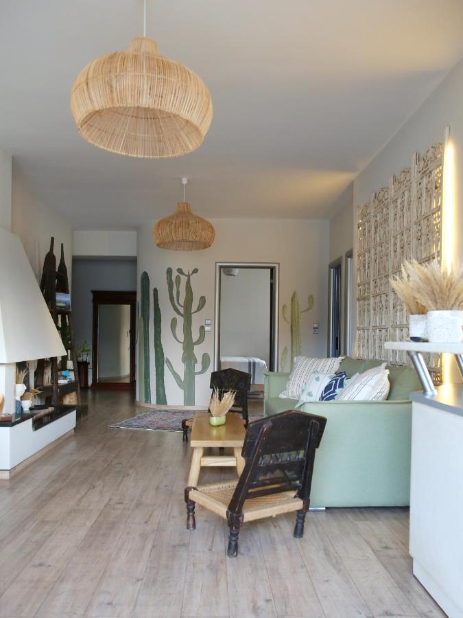 Boho Beach House In Itea-Delphi Екстериор снимка