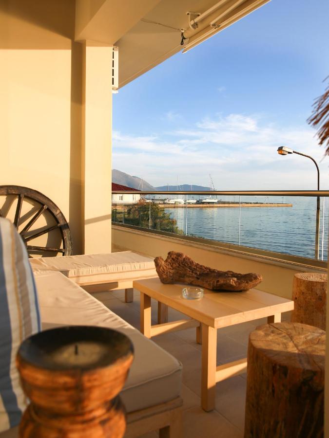Boho Beach House In Itea-Delphi Екстериор снимка