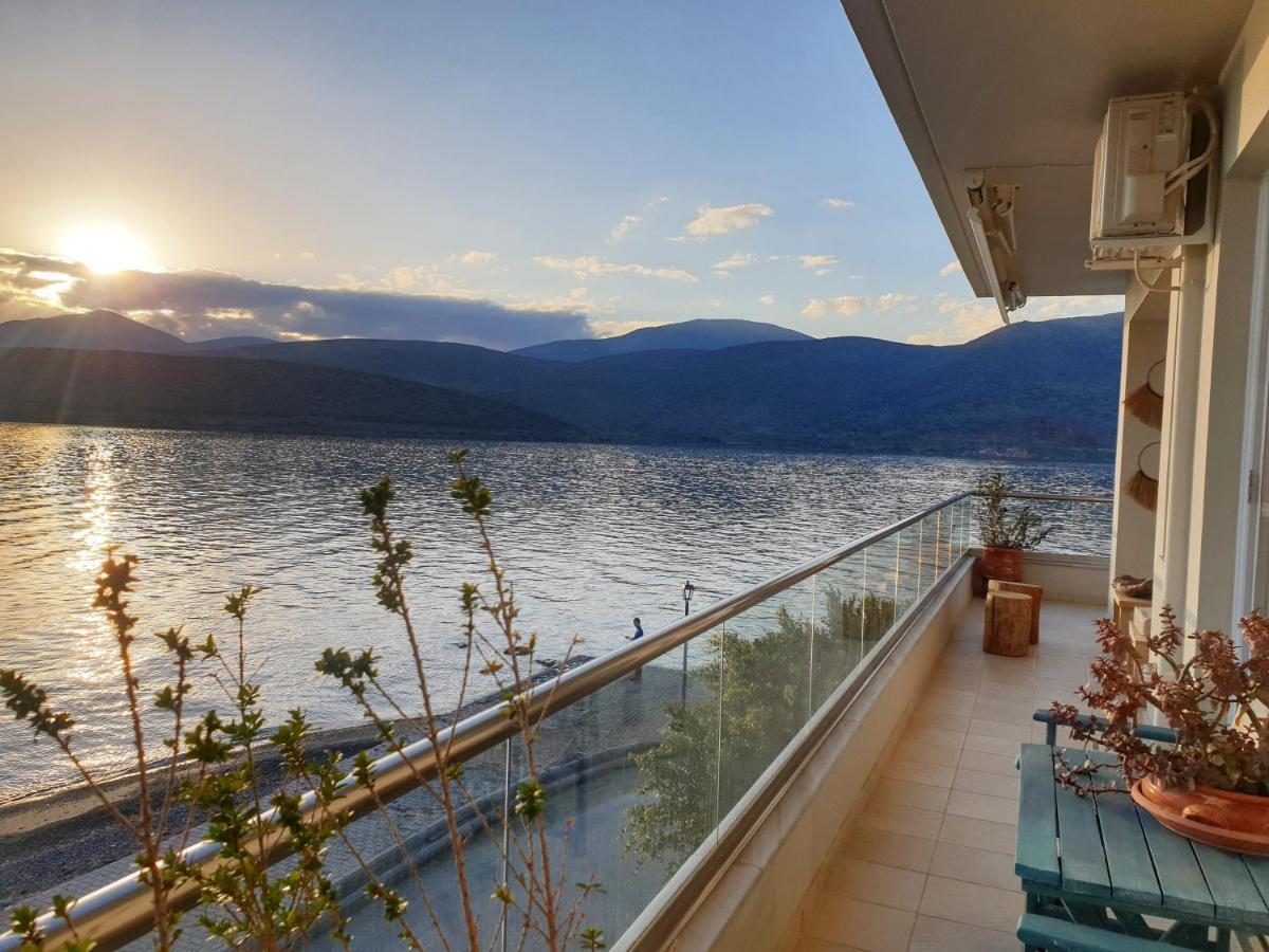 Boho Beach House In Itea-Delphi Екстериор снимка